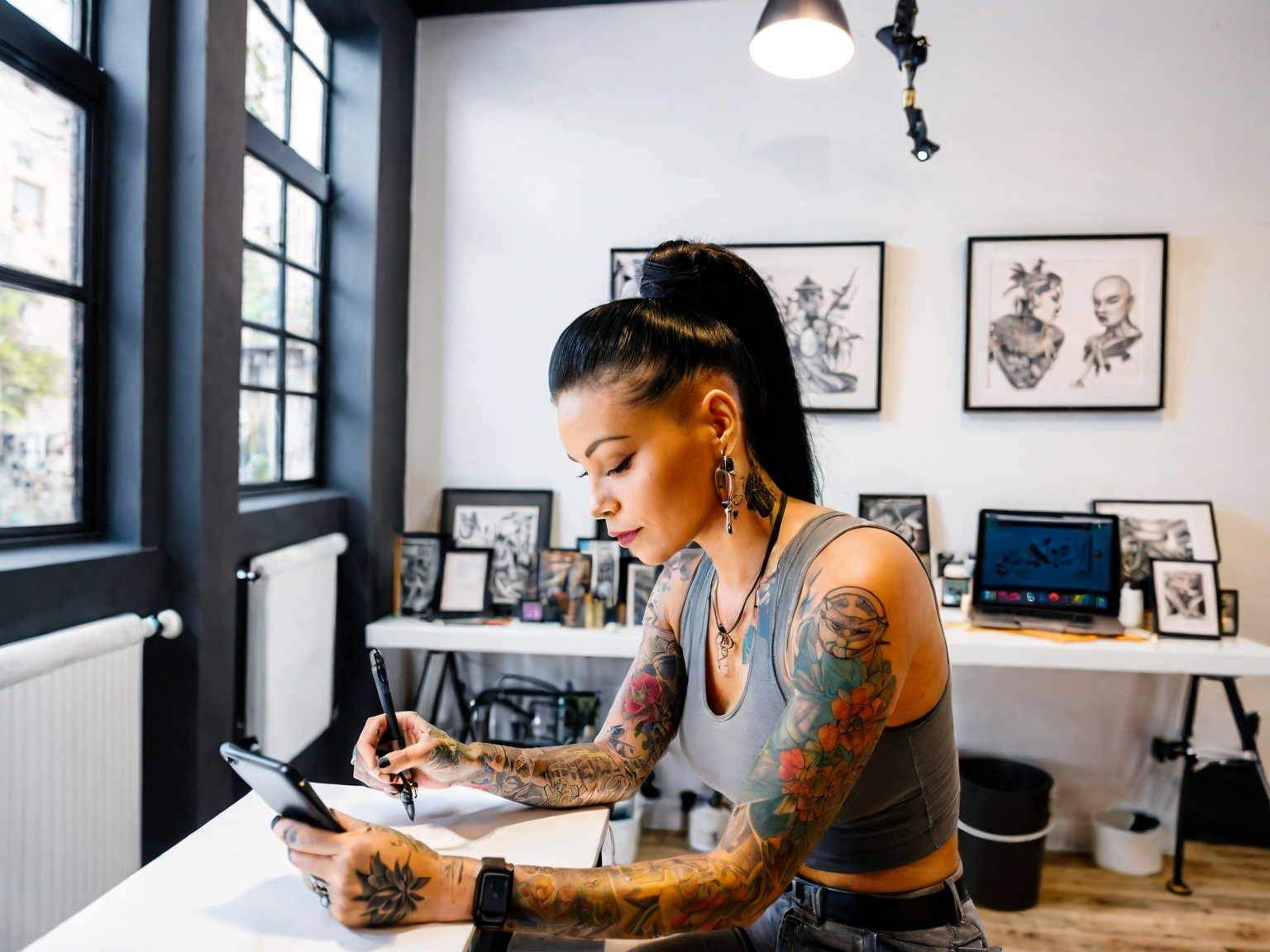 mobile app tattoo